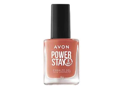 Esmalte Gel Avon Power Stay Nude Caramelito