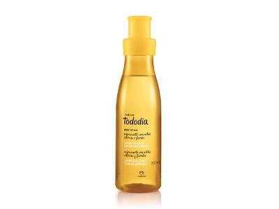 Body Splash Natura Tododia Limão Siciliano e Flor de Gardênia Fem 200M