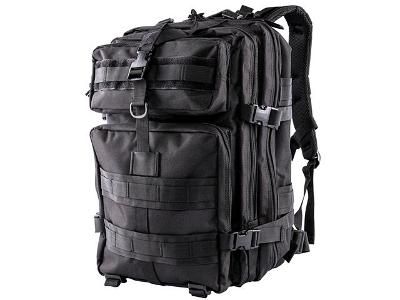 Mochila Tática Camping Militar 45 Lts Grande Impermeável Preto Gadnic