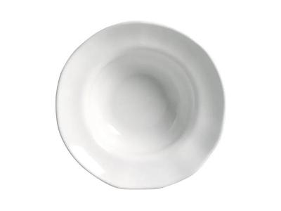 4 Pratos de Entrada Sobremesa Porto Brasil Orgânico New White 19cm