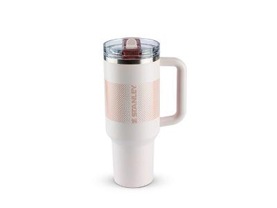 Garrafa Térmica Stanley Quencher Pro Tour Rose Quartz Fade 1.18L