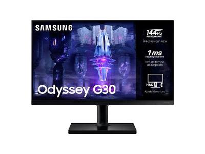 Monitor Gamer Odyssey G30 24" Samsung FHD 144Hz LS24BG300ELMZD