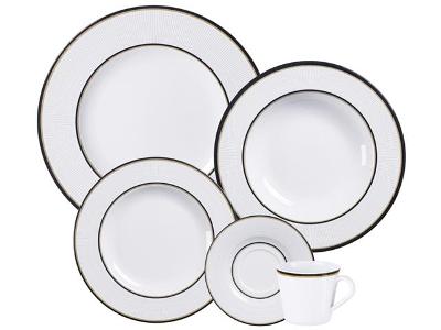 Aparelho de Jantar Tramontina Sienna em Porcelana Decorada 30 Peças