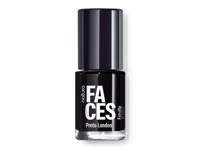 Esmalte Natura Faces Preto London