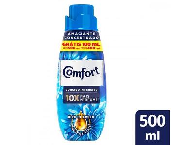 Amaciante Concentrado Comfort Original Leve 500 Pague 400ml