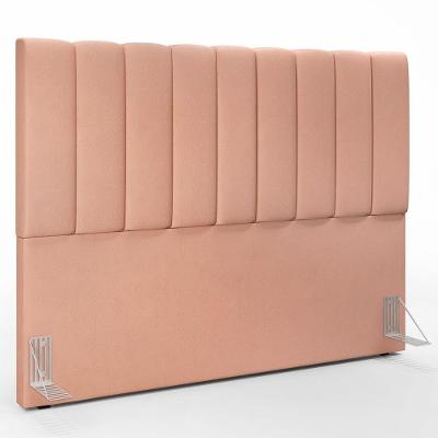 Cabeceira Cama Box Casal King 195 Cm Dália W01 Linho Rosê