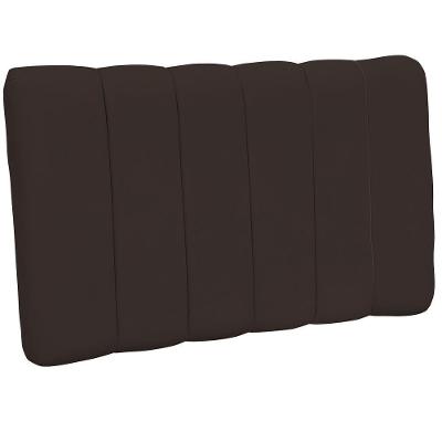 Cabeceira Cama Box Painel Solteiro 100 Cm Dubai W01 Marrom