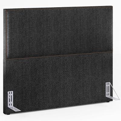Cabeceira Box Casal King Tachas 195 Cm Vicenza L02 Chumbo