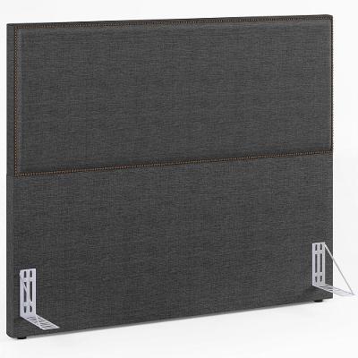 Cabeceira Cama Box Casal 140 Cm Linho Cinza Escuro