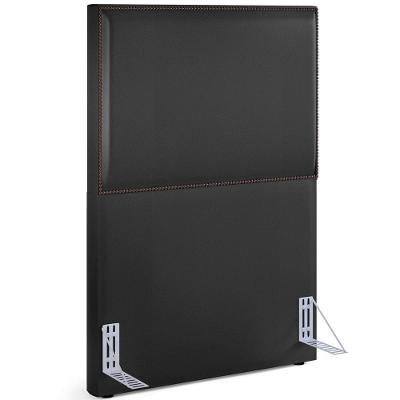 Cabeceira Cama Box Solteiro Tachas 100 Cm Vicenza L02 Preto