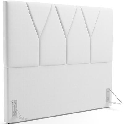 Cabeceira Cama Box Casal King 195 Cm Aurora W01 Branco