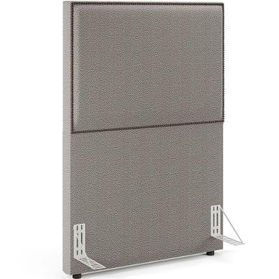 Cabeceira Box Solteiro Tachas 100cm Vicenza L02 Bouclê Bege