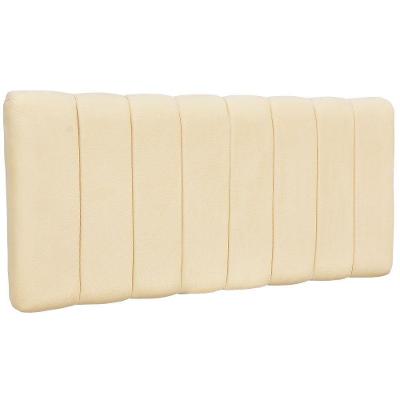 Cabeceira Cama Box Painel Casal 140 Cm Dubai W01 Suede Bege