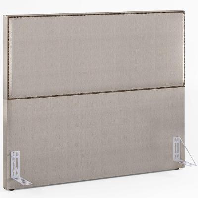 Cabeceira Cama Box Casal Com Tachas 160 Cm Vicenza L02 Bege