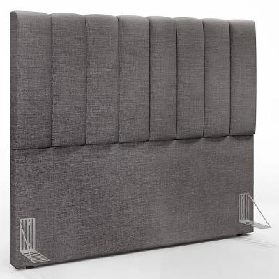 Cabeceira Cama Box Casal 140 Cm Dália W01 Cinza Escuro