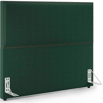 Cabeceira Box Casal Tachas 140 Cm Vicenza L02 Bouclê Verde