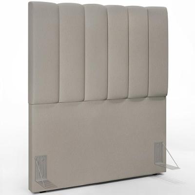 Cabeceira Cama Box Solteiro 100 Cm Dália W01 Linho Bege