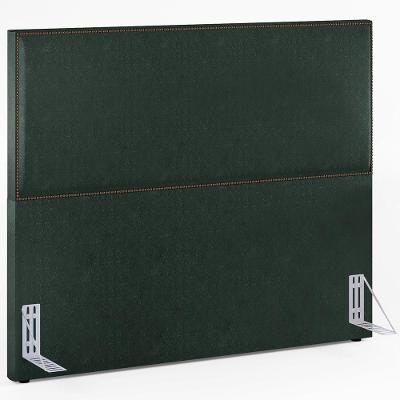 Cabeceira Cama Box Casal 140 Cm Linho Verde Musgo