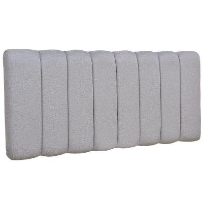 Cabeceira Casal 140cm Dubai W01 Cinza Escuro