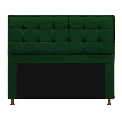 Cabeceira Copenhague 195 Cm King Size Suede Verde