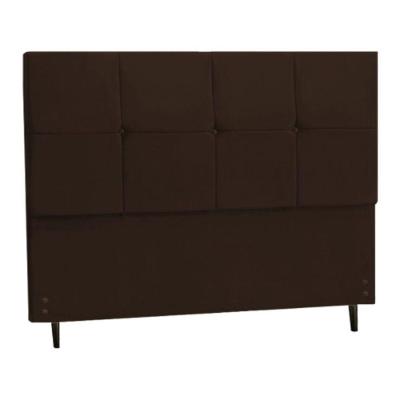 Cabeceira Casal King Jbe Paris 195cm Marrom Cama Box 193cm