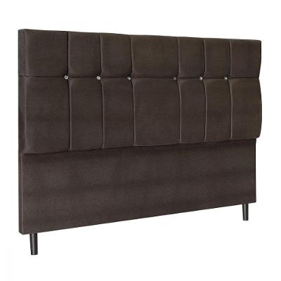 Cabeceira Casal Queen Jbe Opala 164cm Marrom Cama Box 158cm