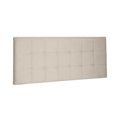 Painel Verona Cama Box Casal 140cm Suede bege