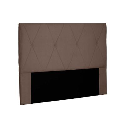 Cabeceira Aquilla Para Cama Box Solteiro 90 Cm Suede - D'rossi Cor Caramelo