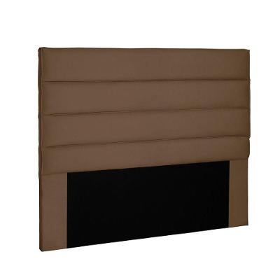 Cabeceira La Italiana Para Cama Box Solteiro 90 Cm Suede - D'rossi Cor Caramelo
