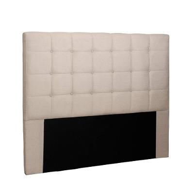 Cabeceira Verona Cama Box Solteiro 90Cm Bege