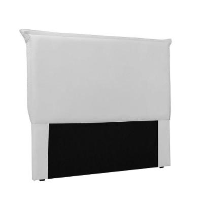 Cabeceira Garden Cama Box King 195 Cm Corino Branco