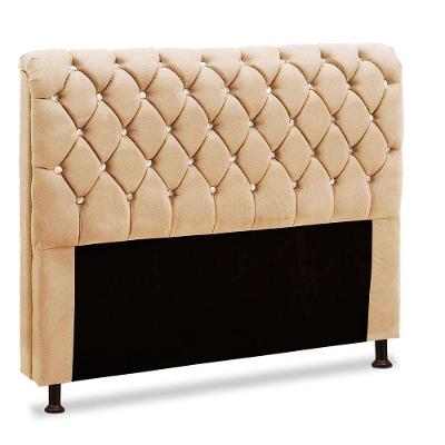 Cabeceira Fernanda 1,95 Para Cama Box King Size Marfim