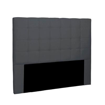 Cabeceira Verona Cama Box Solteiro 90Cm Cinza