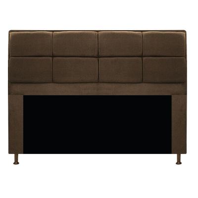 Cabeceira Munique 195cm King Size Suede Marrom