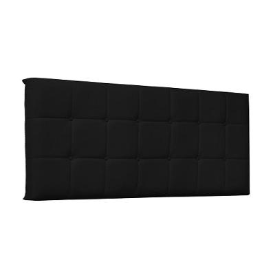 Cabeceira Painel Verona King 195cm Corino Preto