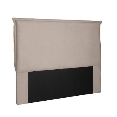 Cabeceira Garden Cama Box Solteiro 90Cm Suede Bege