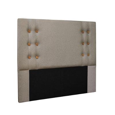Cabeceira Gênova Para Cama Box Queen 160 Cm Linho - D'rossi Cor Areia
