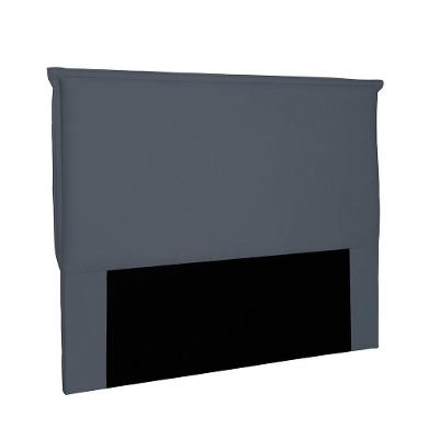 Cabeceira Garden Cama Box Queen 160 Cm Suede Cinza
