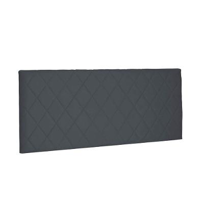 Cabeceira Painel Dubai Queen 160cm Suede Cinza