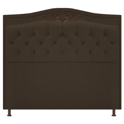 Cabeceira Yasmim 160cm Queen Size Marrom