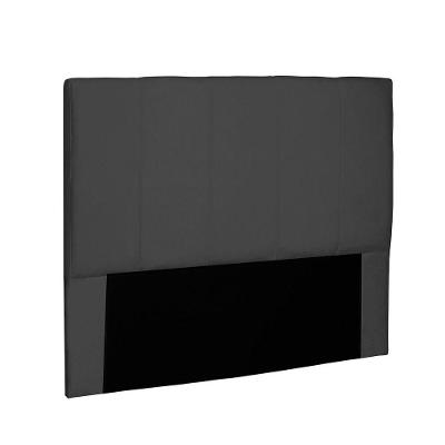 Cabeceira Arizona Cama Box Solteiro 90Cm Suede Preto