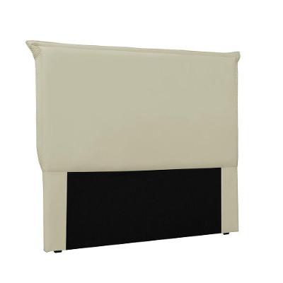 Cabeceira Garden Cama Box Solteiro 90Cm Corino Bege