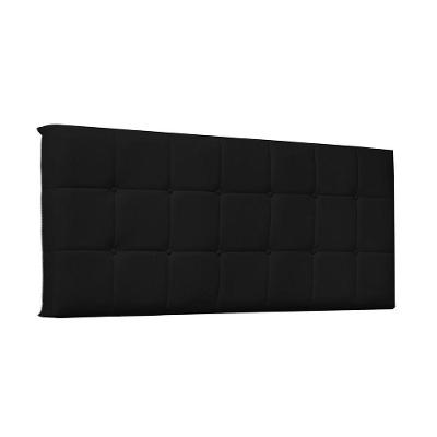 Cabeceira Painel Verona King 195cm Corino Preto