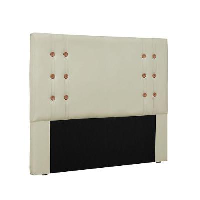 Cabeceira Gênova Para Cama Box Casal 140 Cm Corino - D'rossi Cor Bege