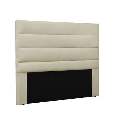 Cabeceira La Italiana Para Cama Box Solteiro 90 Cm Corino - D'rossi Cor Bege