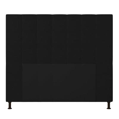 Cabeceira Cama Box Casal 140cm Corino Preto