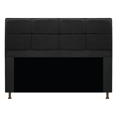 Cabeceira Munique 160cm Queen Size Suede Preto
