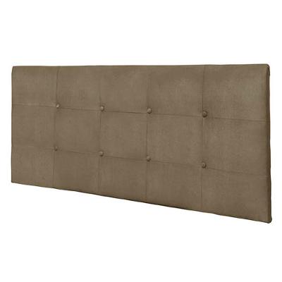 Painel Luna Cama Box King 193cm Suede Bege
