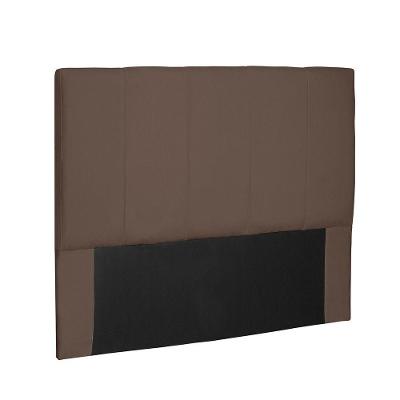Cabeceira Arizona Cama Box Solteiro 90Cm Suede Caramelo