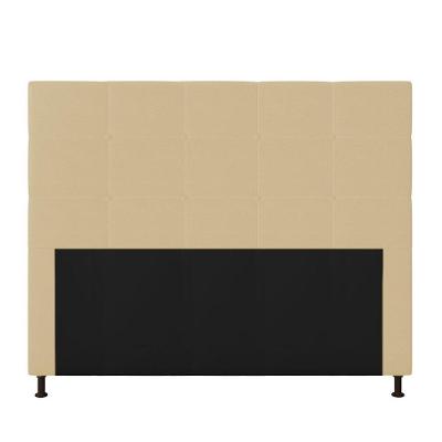 Cabeceira Cama Box Casal 140cmino Bege